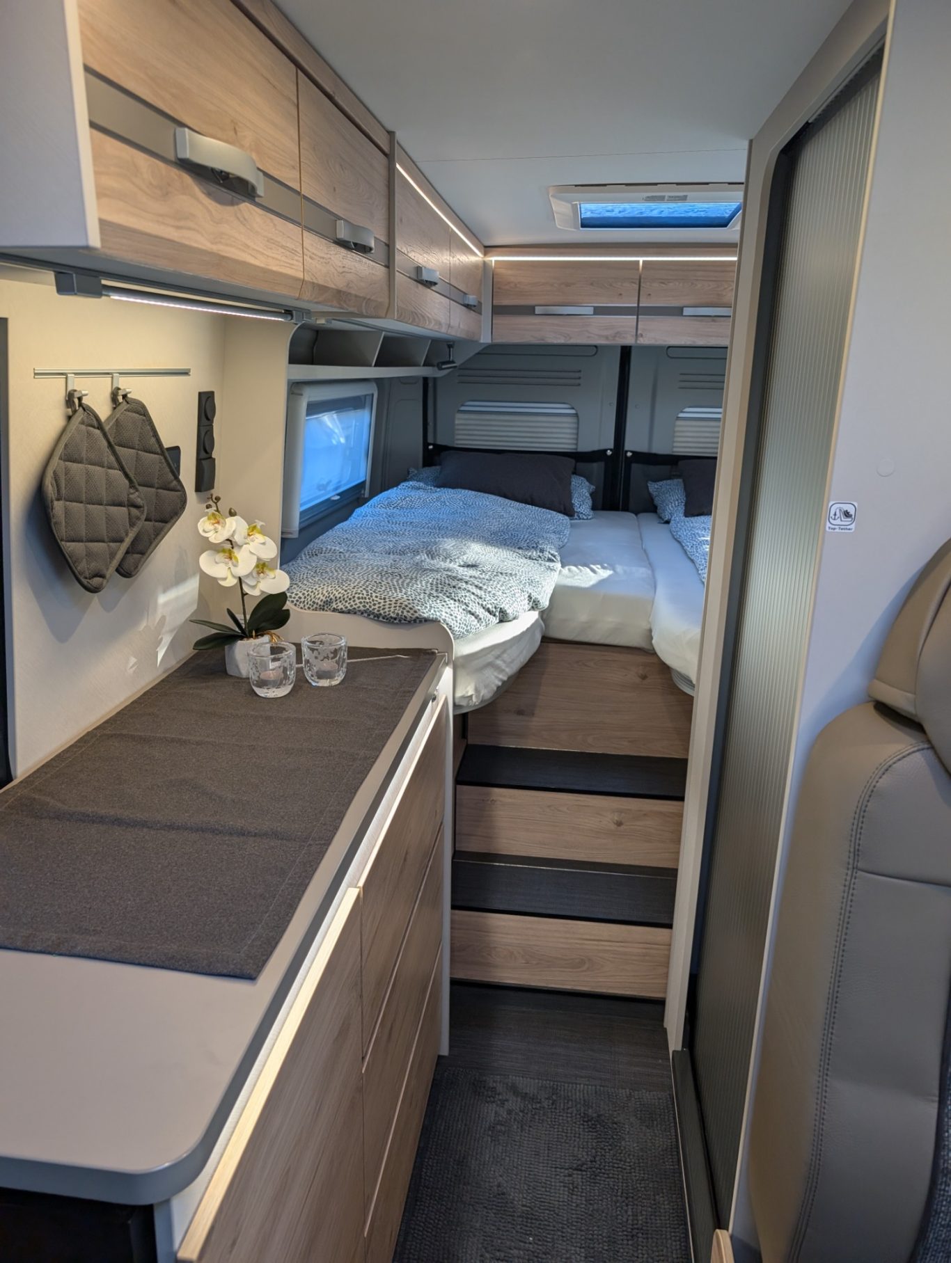 geräumige Aufteilung